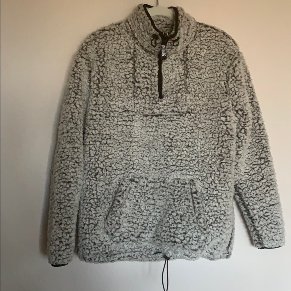 PINK pullover ship up turtleneck